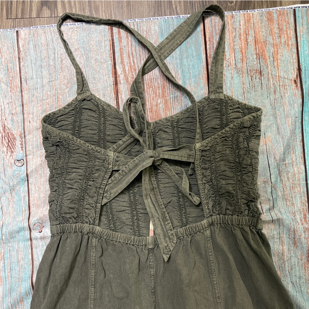 Free People Forever Always Cotton Wide Leg Jumpsuit - Picture 8 of 10